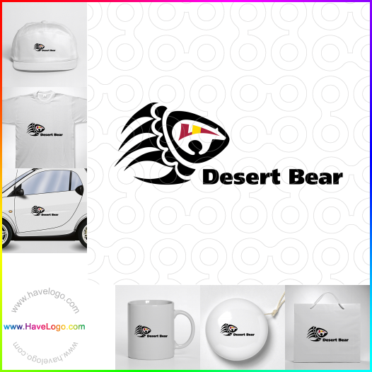 логотип медведь - 11247