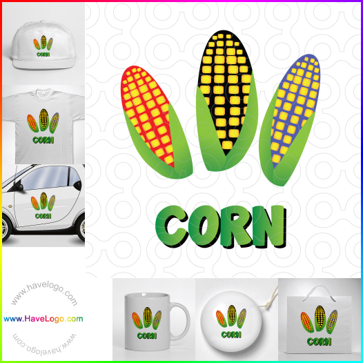 购买此玉米logo设计34576
