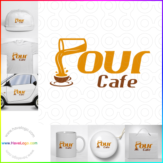 логотип кофе - 23954