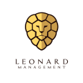 логотип львиная голова