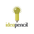  idea pencil  logo