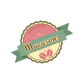 логотип домашние Macarons