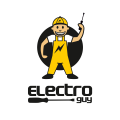 логотип электрический с поставщиком