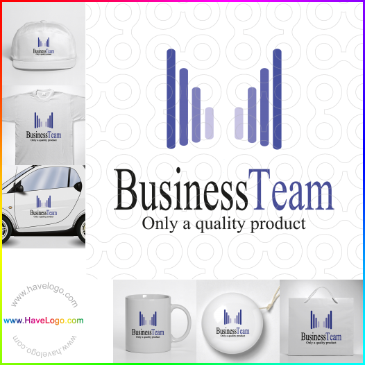 логотип глобальный бизнес - 37585