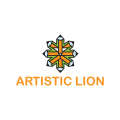 藝術的獅子Logo