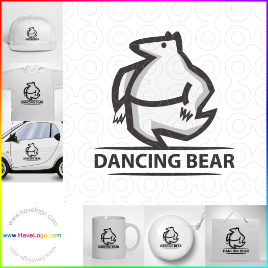 購買此跳舞的熊logo設計63167