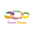 логотип Цепочка продуктов питания