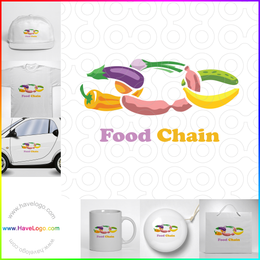 Lebensmittelkette logo 62688
