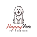 快樂的寵物Logo