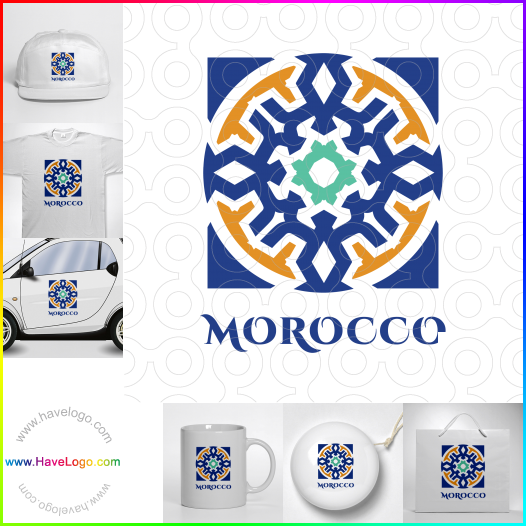 購買此摩洛哥logo設計65500