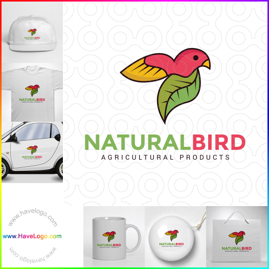 購買此天然鳥logo設計62171