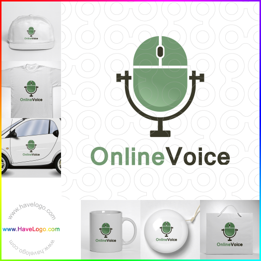 логотип Онлайн голос - 62013