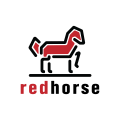 紅色的馬Logo