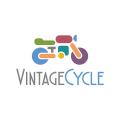 老式自行車Logo