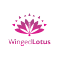  Winged Lotus  logo