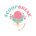 冰淇淋店Logo