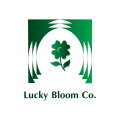 логотип свежие зеленые листья