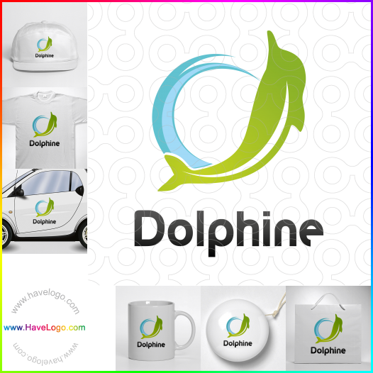 логотип дельфин - 8051