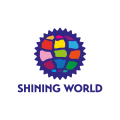 闪亮的世界Logo