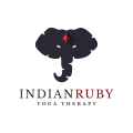  Indian Ruby Yoga Therapy  logo