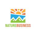 自然的商業Logo