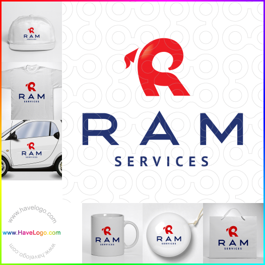 логотип Услуги Рама - 62266