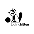  Techno Kitten  logo