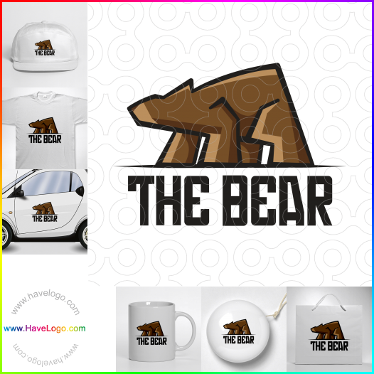 логотип Медведь - 63702