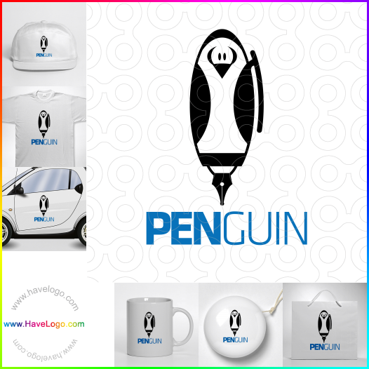 логотип пингвин - 24285