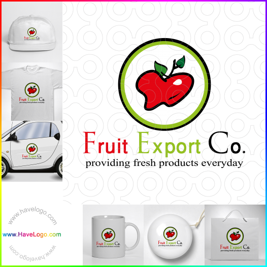 логотип фрукты - 13265