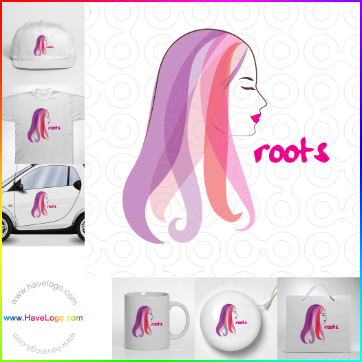логотип окраска волос продукт - 25440