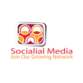 社会媒体Logo