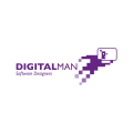 логотип цифровой человек
