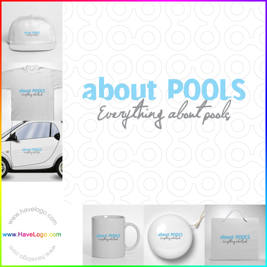 buy swimming pool logo 2635