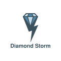 логотип Бриллиантовая буря