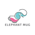  Elephant Mug  logo
