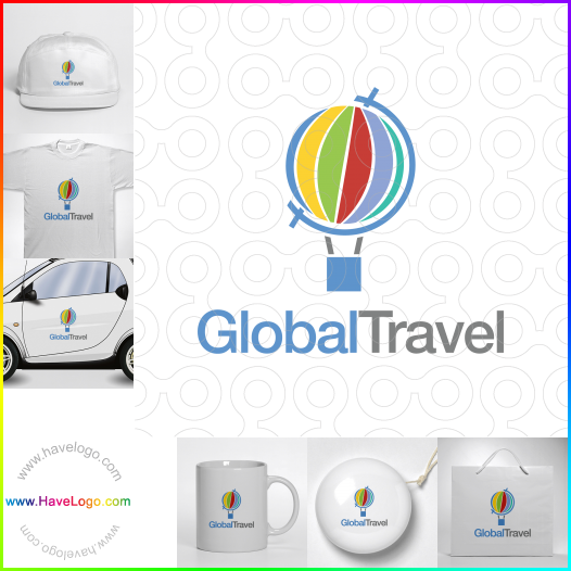 購買此全球旅遊logo設計63447