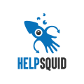 幫助魷魚Logo