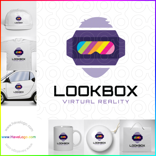 логотип Виртуальная реальность Lookbox - 60581