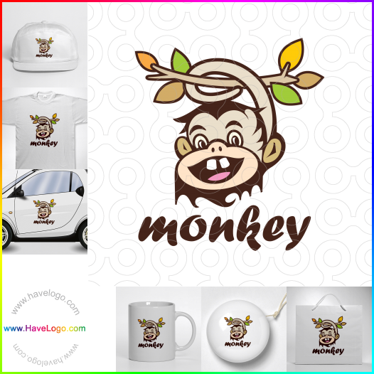 購買此猴子logo設計65601