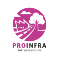 Pro Infra Infrastructure logo