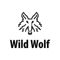 野生的狼Logo