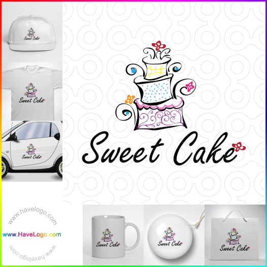 購買此蛋糕logo設計58030