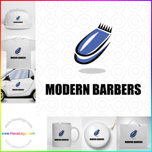 логотип парикмахерская - 28593