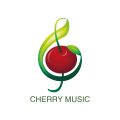 логотип вишня