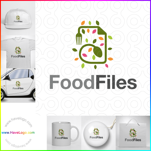 この食品配達サービスのロゴデザインを購入する - 51428