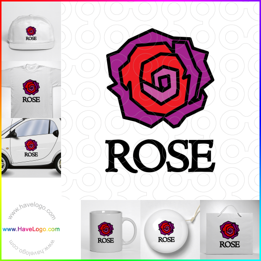 логотип роза - 33640