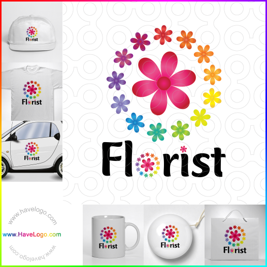 логотип Флорист - 66564