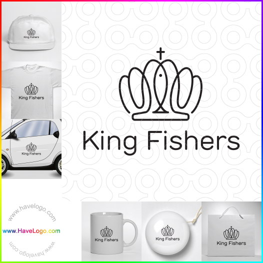 このフィッシャー王のロゴデザインを購入する - 60870