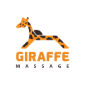  Massage Giraffe  logo